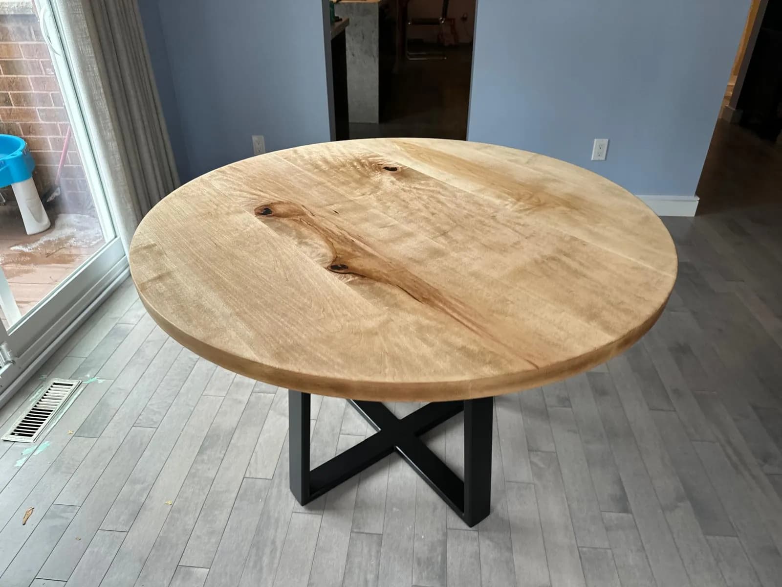 Circular Maple Table