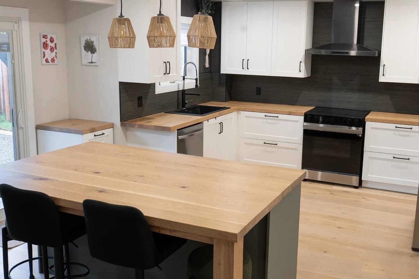 Kitchen White Oak Countertops