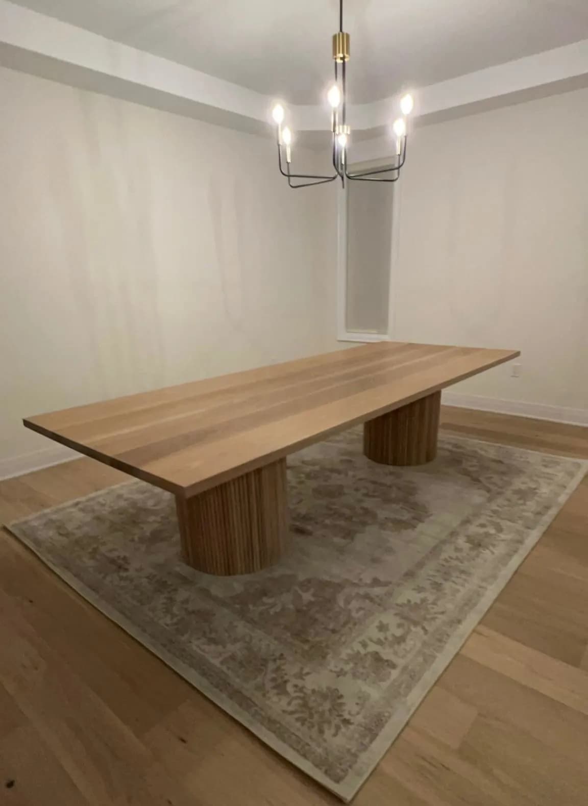 White Oak Dining Table